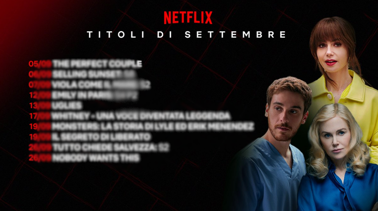 Uscite Netflix di settembre: ecco le 10 serie, film e documentari da non perdere