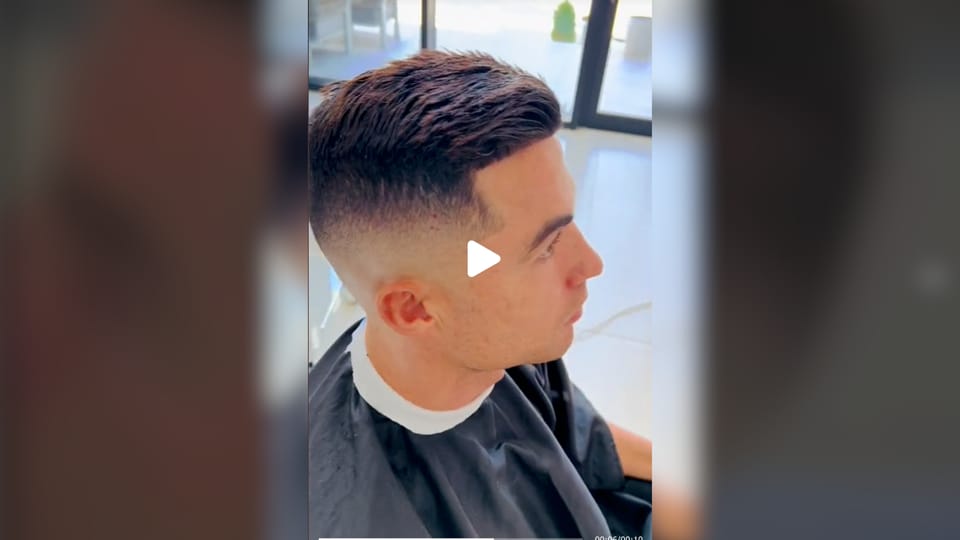 Qual è il nome del taglio di capelli di Cristiano Ronaldo?